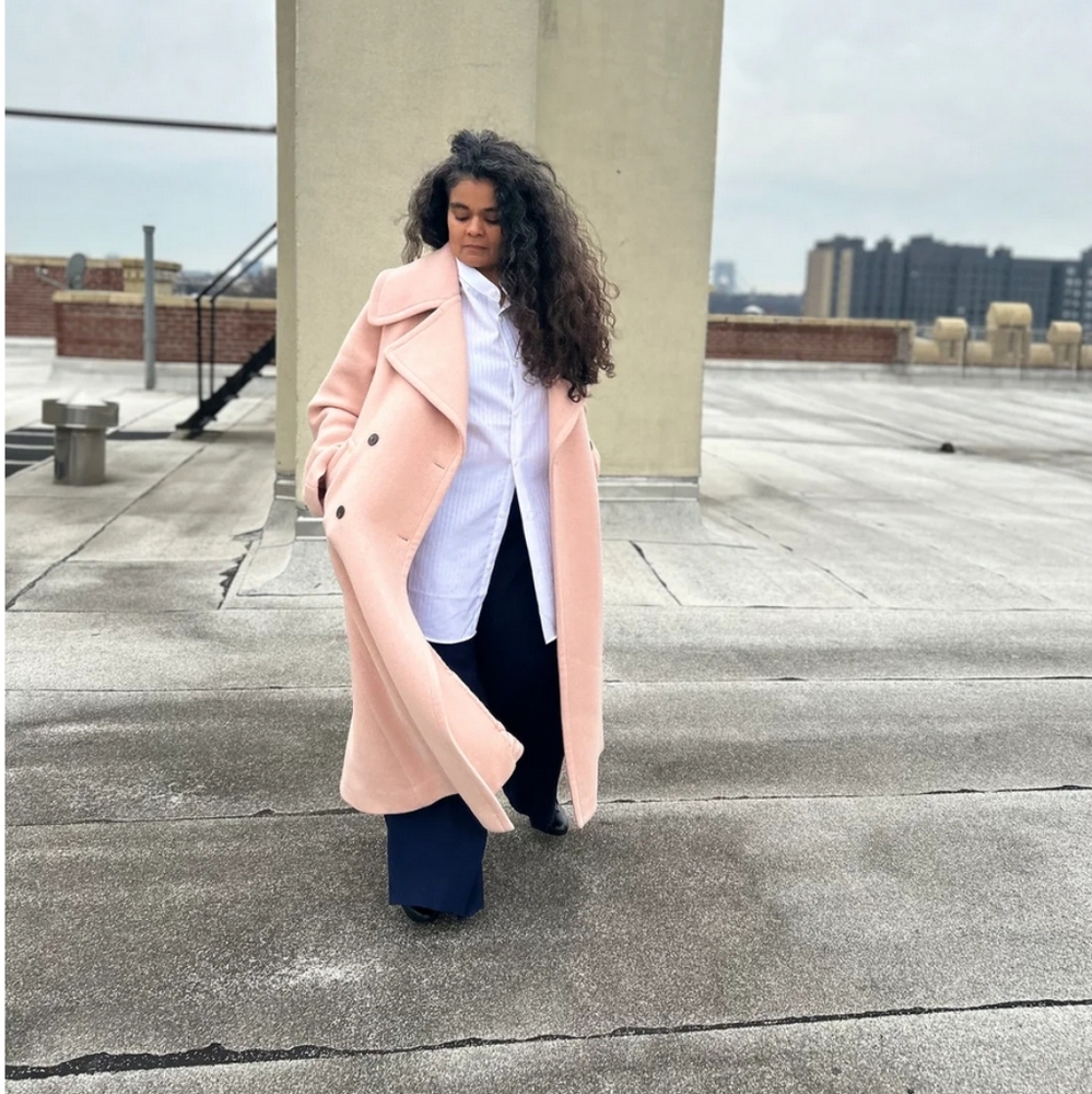 《 Rebecca Taylor 》Wool Blend Trench Coat